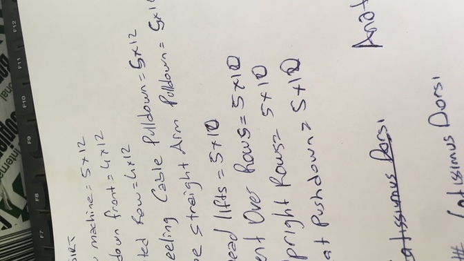 Başka workout ekleyeyim mi, yeterli mi?