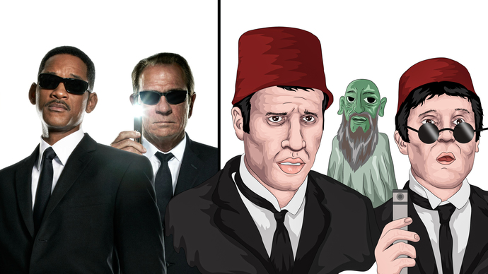Men in Black çizimimde bir aksilik mi var?