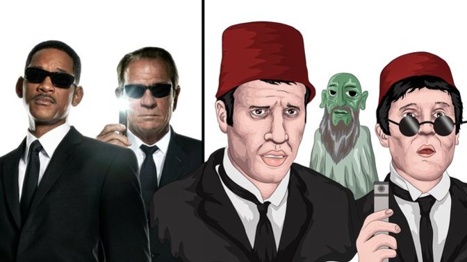Men in Black çizimimde bir aksilik mi var?