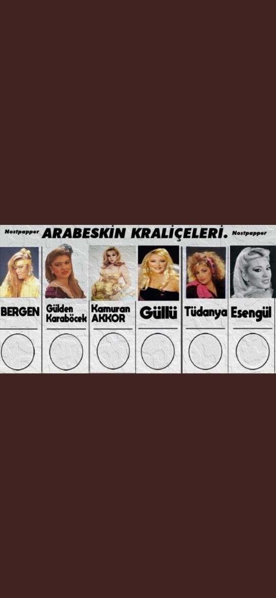 Sizce arabesk tarihinin en iyi kadın sanatçısı kim?