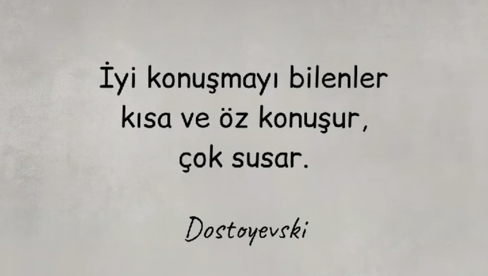 Konuşkan mısınız? Konuşmayı sever misiniz?