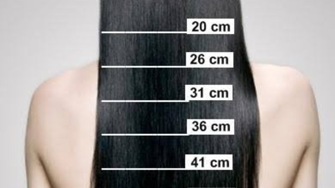 Sizce görsele göre ideal saç uzunluğu kaç cm olmalı?