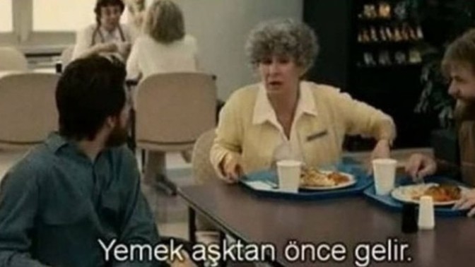 Aşk mı, yemek mi?