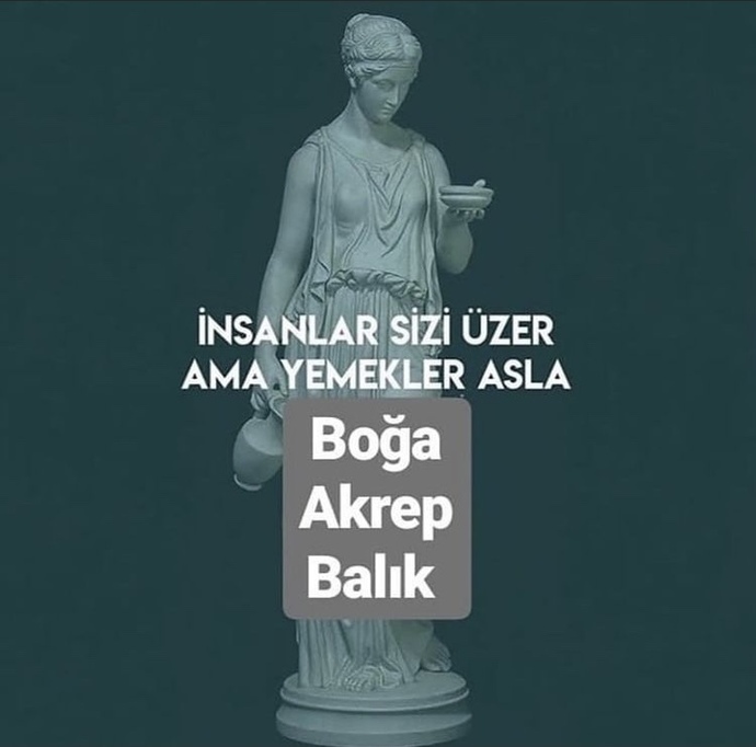 İnsanlar sizi üzer ama yemekler asla! Bu söze katılıyor musunuz?