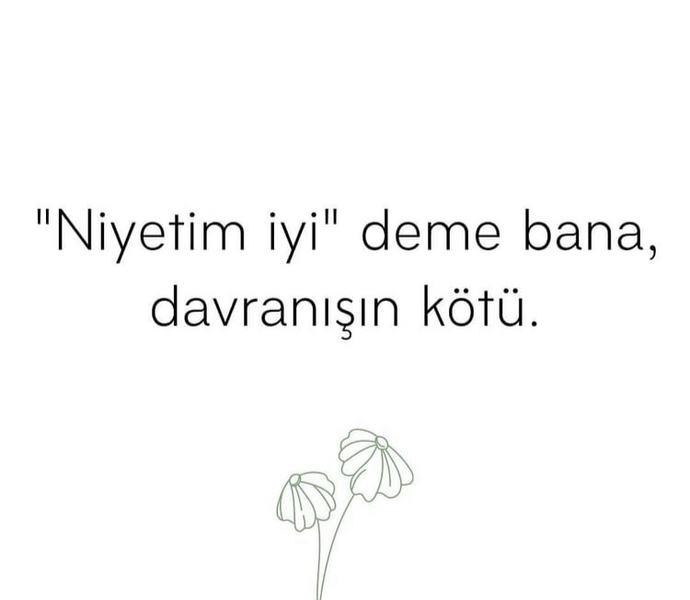 Sizin için niyet mi önemli yoksa davranış mı?