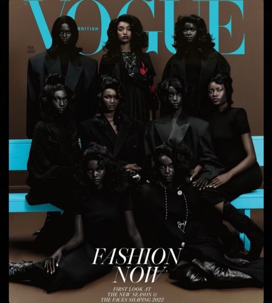 Vogue dergisinin sadece Afrikalı modellerle çekildiği kapak pozunu nasıl buldunuz?