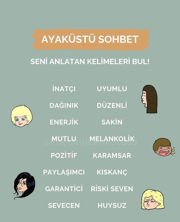 Hangi kelimeler seni anlatmaya yeter?