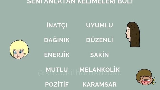 Hangi kelimeler seni anlatmaya yeter?