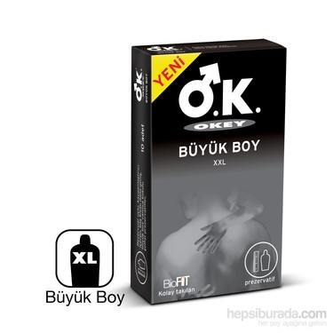 Okeyin klasik olan prezervatiften daha büyük prezervatif öneriniz nedir?