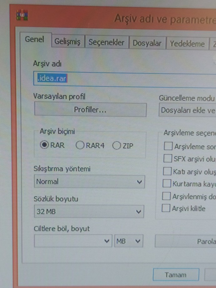 Bir dosyası hangi şekilde sıkıştırmak daha mantıklı?