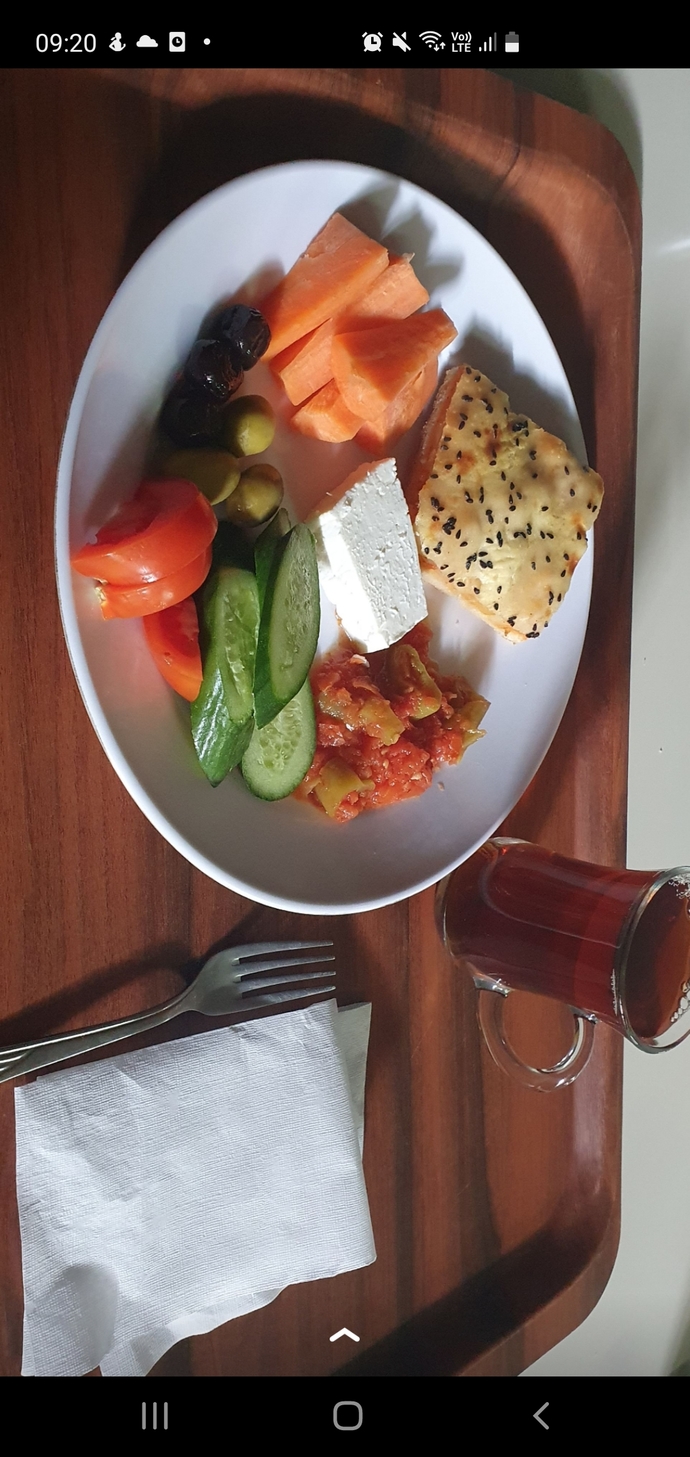 Kahvaltım çok mu sizce?