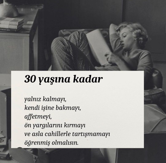 30 yaşına kadar hedeflediğin şeyler nedir veya neydi?