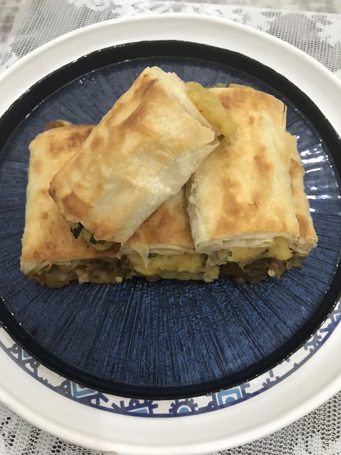Börek yaptım nasıl olmuş?