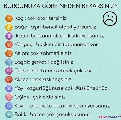 Burcuna göre neden bekarsın?