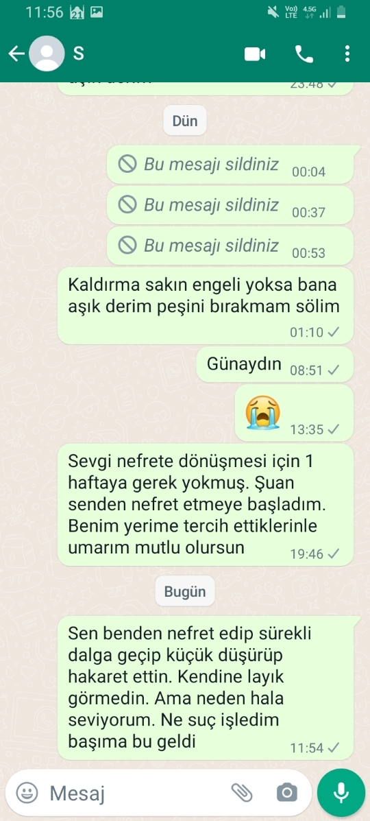 3 gün önce ayrıldığım sevgilimi unutamıyorum nasıl geçer bu acı?