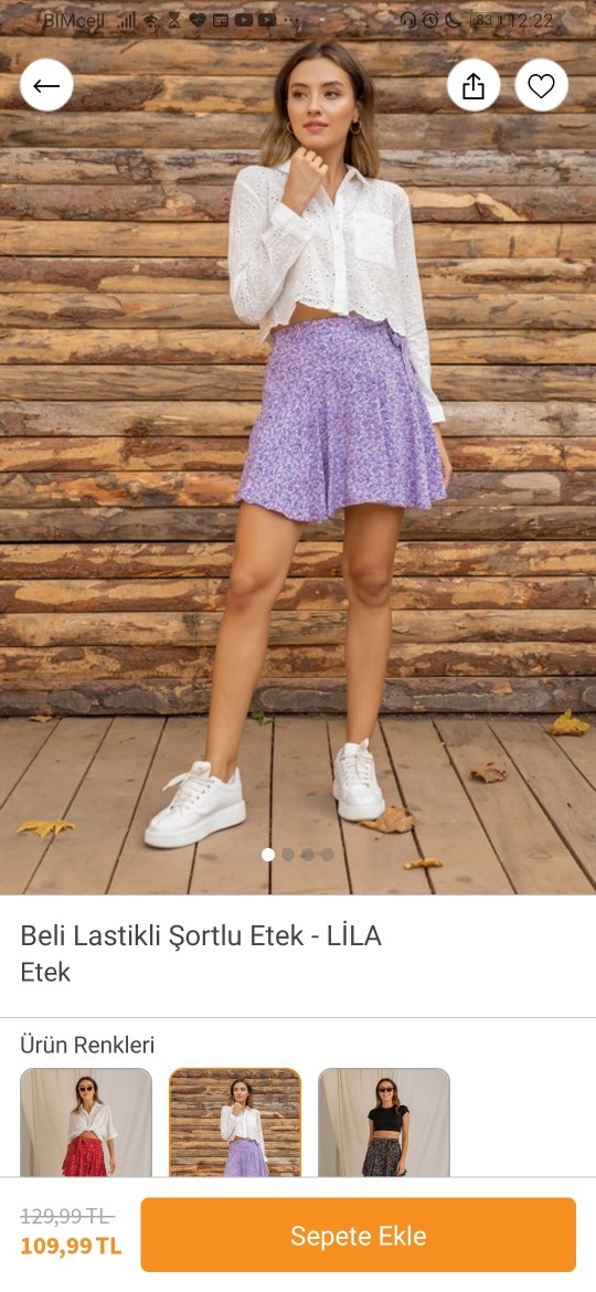 Bu şortlu etek nasıl?