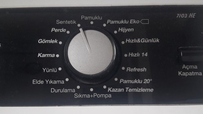 Çamaşır yıkama sorunsalı?