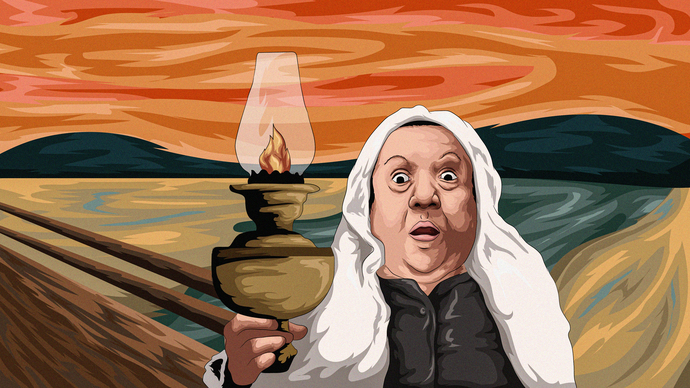 The Scream çizimi neden olmamış?