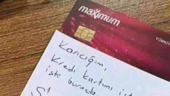 Eşinize maaş kartınızı verir misiniz?