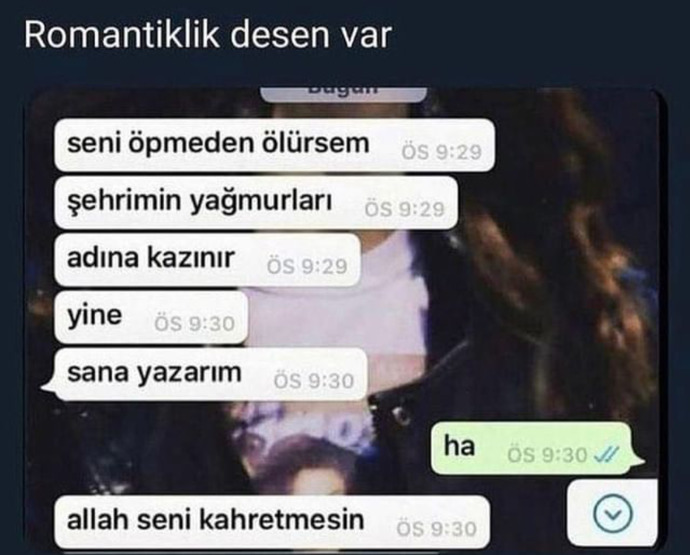 İlişkilerinde romantik biri misin? Romantikliği sever misin?