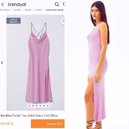 Bu elbiseye 580 TL verilir mi?