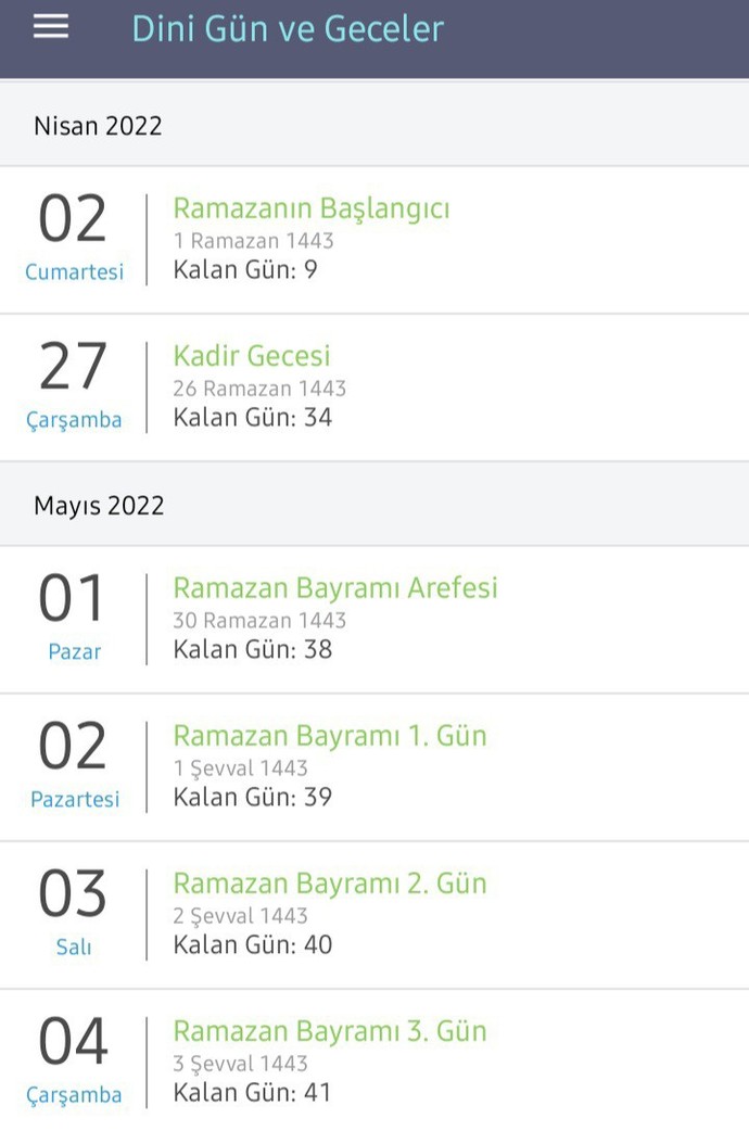 Ramazan ayı bu yıl ne zaman başlıyor?