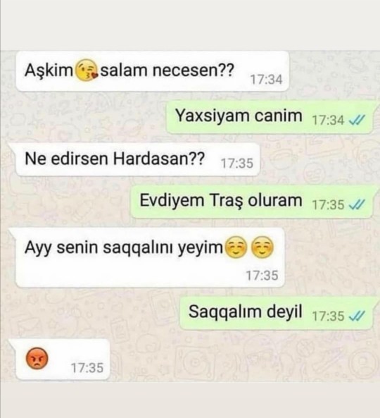 Sevgilinizi sakal traşı yaparmısınız?