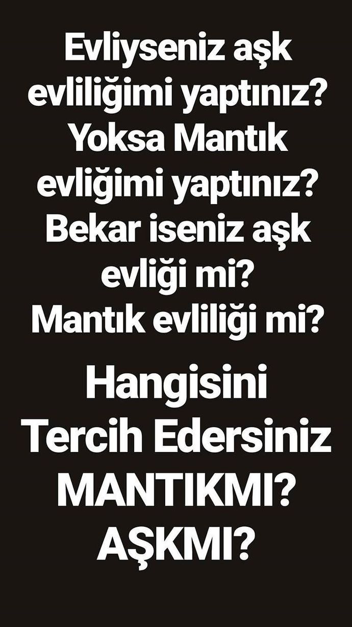 Aşk Evliliğimi Mantık Evliliğimi?
