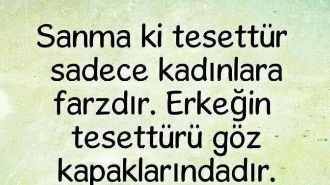 Tesettür ayetinin ilk kadınlara değil erkeklere geldiğini biliyor muydunuz?