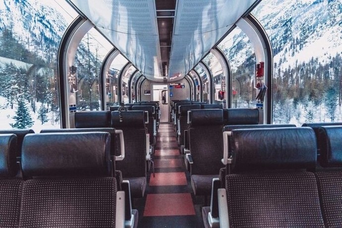 Alplerin içinden İtalyaya uzanan panaromik tren turu, Bernina expresste kiminle yolculuk yapmak isterdiniz?