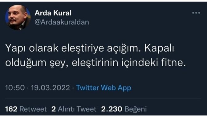 Eleştiriye açık bir insan mısınız?
