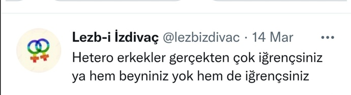 Kızlar lezbiyenler erkeklerden nefret mi ediyor :))) ?