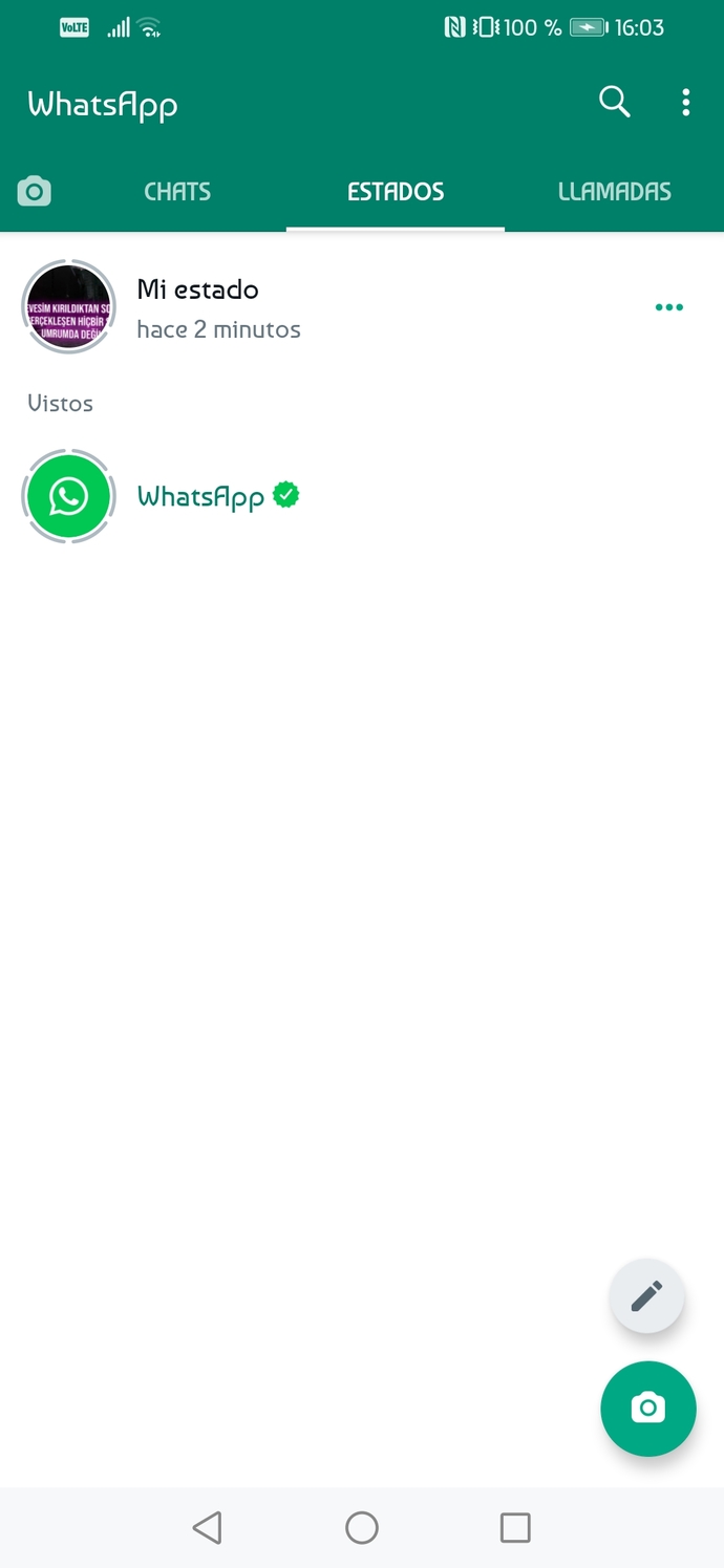 WhatsApp hesabını kaparsam attığım durumlar silinir mi kalır mı?