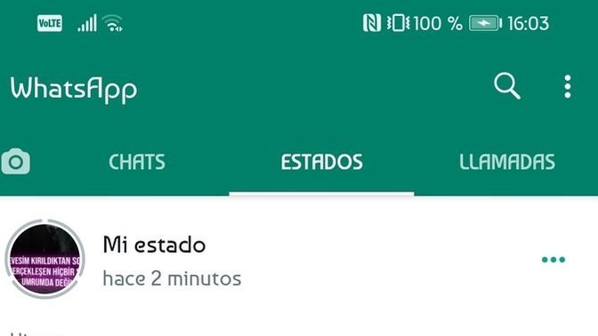 WhatsApp hesabını kaparsam attığım durumlar silinir mi kalır mı?