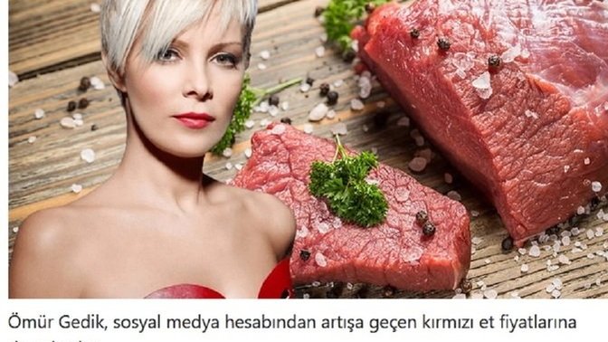 Ömür Gedik: "Kırmızı et daha da pahalansın ki hayvanlar kurtulsun" dedi! Sizce kurtulabilirler mi?