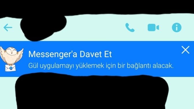 Messenger dan anlayan var mı? Messenger a davet et butonu neden çıktı? Engellenmediğimi ve uygulamayı silmediğini biliyorum? Noldu?