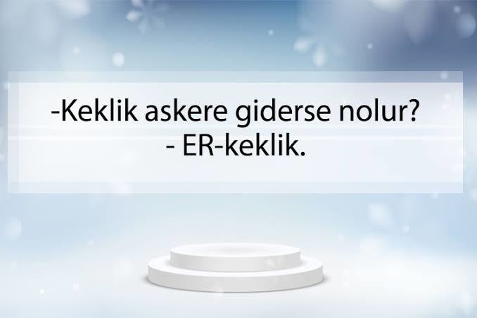 Sizin en iyi soğuk espriniz ne🤪😂?