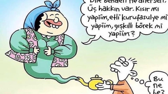 Üç yemek seçme hakkın olsa bunlar hangi yemekler olurdu?