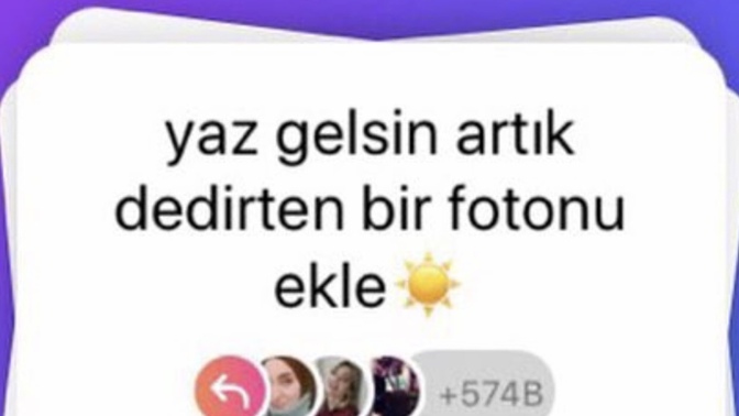 YAZ gelsin mi artık ?