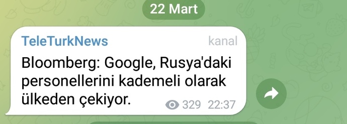 Google Rusyadan çekildi. Google olmadan yaşayabilir miydiniz?