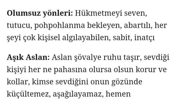 Burcunuz ve özelliklerini taşıdığınızı düşünüyor musunuz?