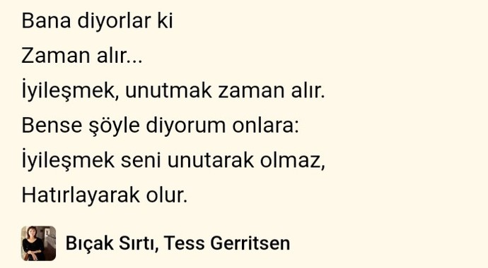 En sevdiğiniz kitabı ve içinden en sevdiğiniz bir cümleyi yazar mısınız?