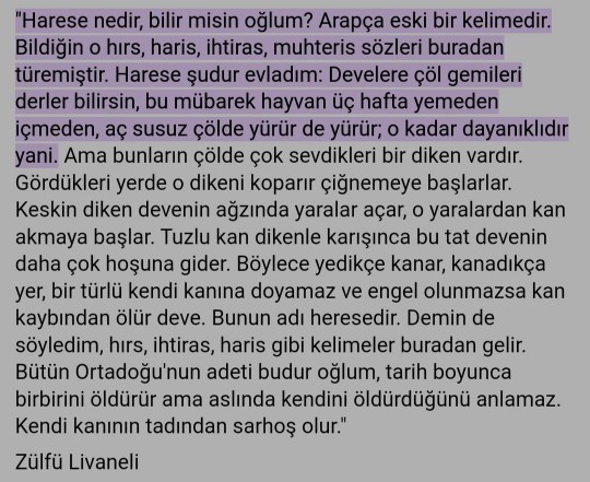 En sevdiğiniz kitabı ve içinden en sevdiğiniz bir cümleyi yazar mısınız?