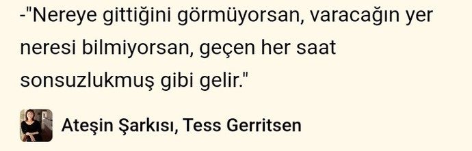 En sevdiğiniz kitabı ve içinden en sevdiğiniz bir cümleyi yazar mısınız?
