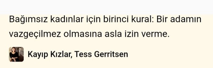 En sevdiğiniz kitabı ve içinden en sevdiğiniz bir cümleyi yazar mısınız?