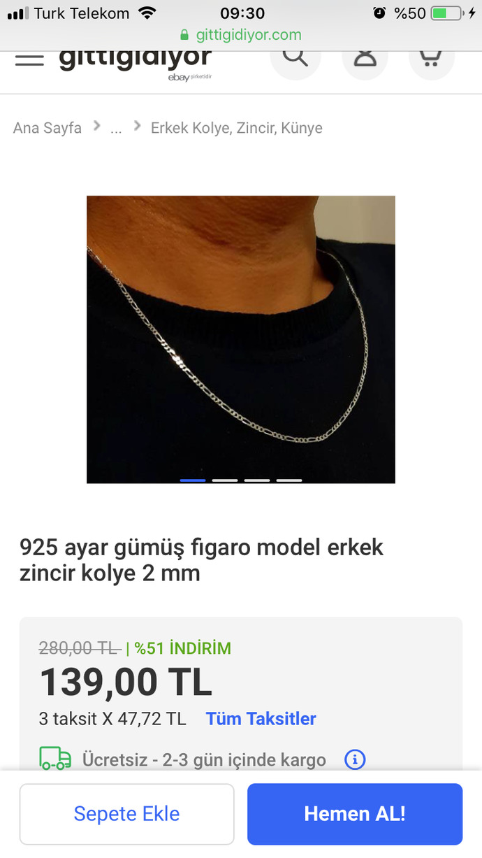 Gümüş kolyeler güzel mi sizce?