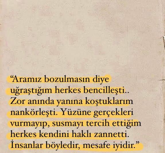Yaşın ilerledikçe neyi fark ettin?