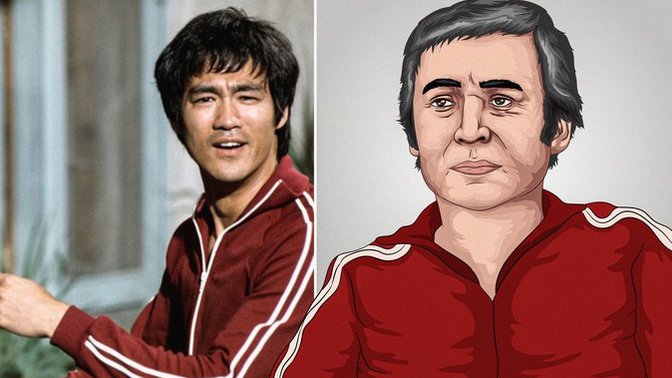 Bruce Lee çizimi neden olmamış?