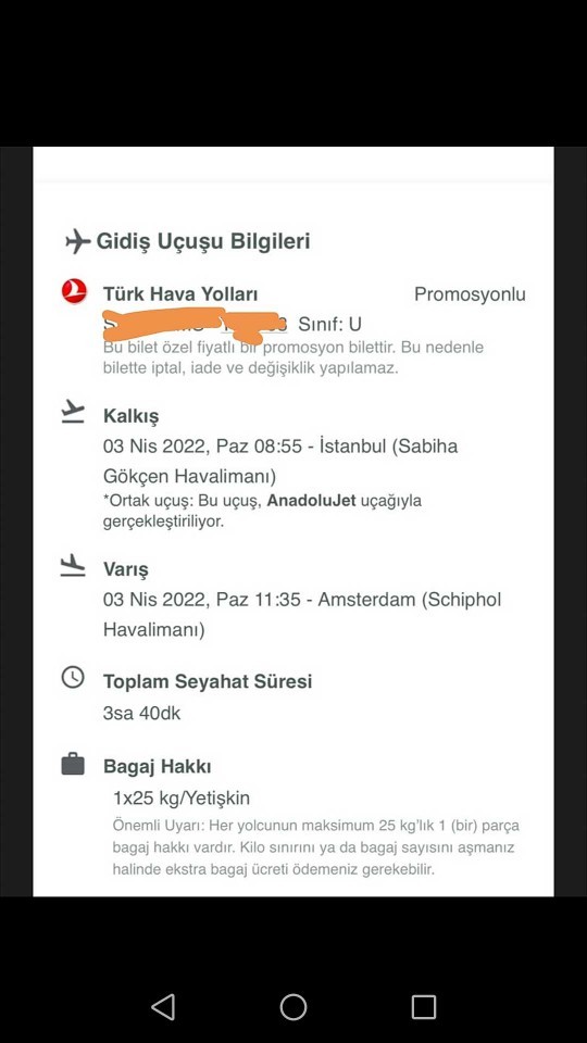 Sonunda gidiyorum, siz neler yapıyorsunuz?