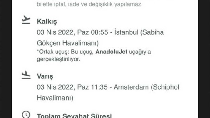 Sonunda gidiyorum, siz neler yapıyorsunuz?